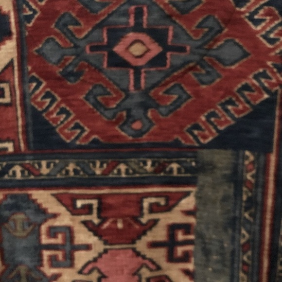 Lauren Ralph Lauren Aztec Henley  3/4 sleeve cotton top Southwestern Size Smalll - Picture 8 of 10